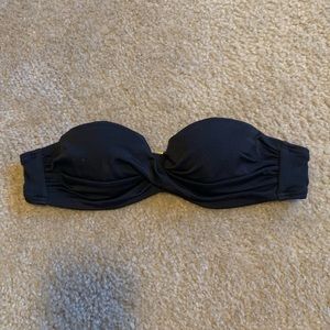 Victoria’s Secret bathing suit top. Black 32a (XS)